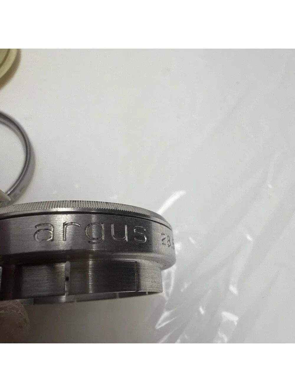 Argus 30 mm 1 Diopter Portrait Lens & Adapter Ring 28.5 mm Aluminum Vintage